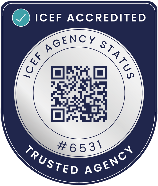 ICEF Accredited Badge